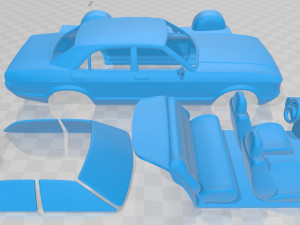 granada 1972 printable body car 3D 打印模型