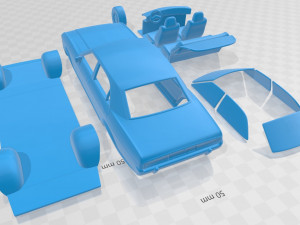 granada 1972 printable body car 3D 打印模型