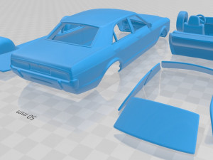 granada 1972 printable body car 3D 打印模型