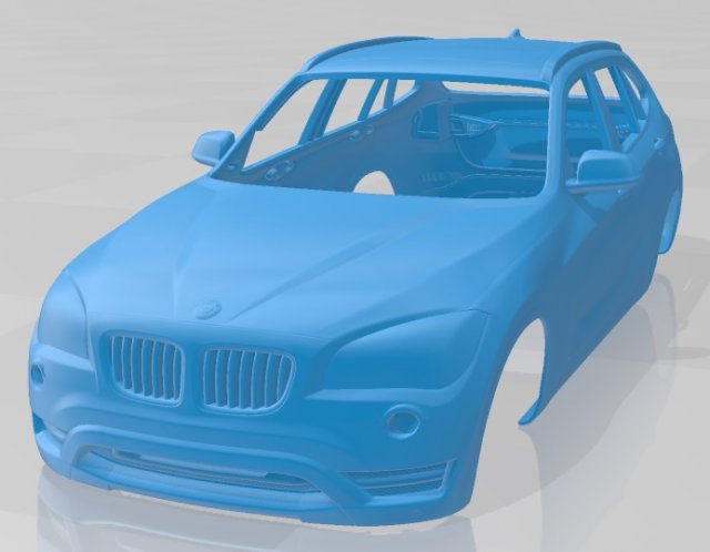 x1 2013 printable body car Modello di stampa 3D .c4d .max .obj .3ds .fbx .stl .blend 
