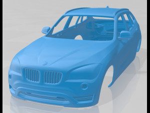 x1 2013 printable body car 3D Print Model