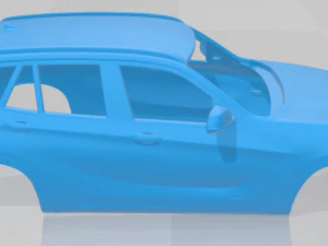 x1 2013 printable body car 3D Print Model