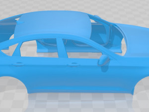 genesis g80 2020 printable body car Modelo de Impressão 3D