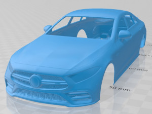mercedes benz cls amg 2019 printable body car 3D Print Model