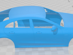 mercedes benz cls amg 2019 printable body car Modèles 3D en vedette