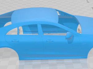 mercedes benz cls amg 2019 printable body car 3D Print Model