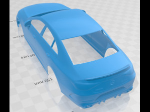 mercedes benz cls amg 2019 printable body car Modèles 3D en vedette