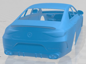 mercedes benz cls amg 2019 printable body car Modèles 3D en vedette