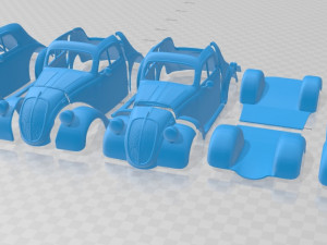 fiat 500 topolino 1936 printable car 3D प्रिंट मॉडल