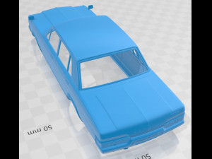 nissan president type d 1973 printable body car 3D Baskı Modeli