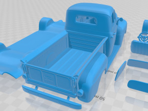 F 1 pickup 1948 printable van 3D 打印模型