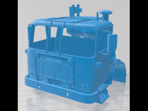 autocar acx truck 2021 printable cabin 3D प्रिंट मॉडल