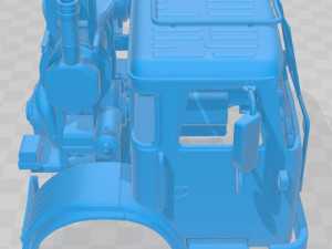 autocar acx truck 2021 printable cabin 3D Print Model