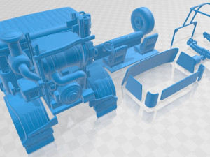 autocar acx truck 2021 printable cabin Modèles 3D en vedette