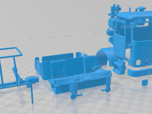 autocar acx truck 2021 printable cabin Modèles 3D en vedette