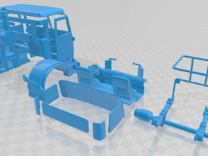 autocar acx truck 2021 printable cabin Modèles 3D en vedette