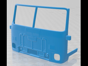 autocar acx truck 2021 printable cabin Modèles 3D en vedette