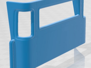 autocar acx truck 2021 printable cabin Modèles 3D en vedette
