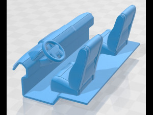 autocar acx truck 2021 printable cabin Modèles 3D en vedette