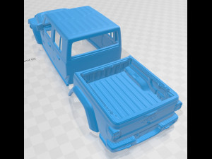jeep gladiator 2020 printable body car 3D Принт Модель