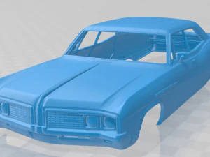 Buick Electra 225 berlina hardtop del 1968 carrozzeria stampabile Modello di stampa 3D