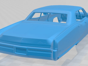 buick electra 225 hardtop sedan 1968 printable body car Modèles 3D en vedette