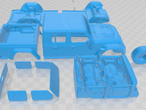 jeep gladiator 2020 printable car 3D Print Model