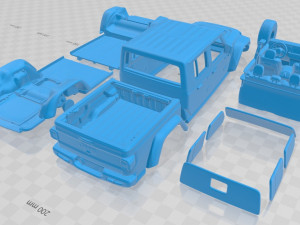jeep gladiator 2020 printable car 3D Принт Модель