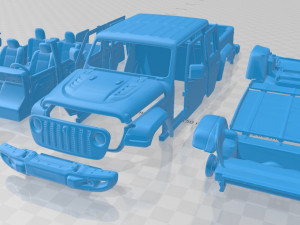 jeep gladiator 2020 printable car 3D प्रिंट मॉडल