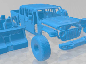 jeep gladiator 2020 printable car 3D Print Model