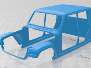jeep gladiator 2020 printable car 3D Print Model