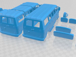 chevrolet sportvan 1968 printable van 3D Print Model