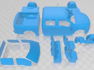 f 150 super crew cab xlt 2014 printable car 3D प्रिंट मॉडल