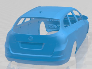 opel astra sports tourer 2012 printable body car Modello di stampa 3D