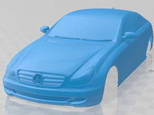 mercedes benz cls500 2005 printable body car 3D Print Model