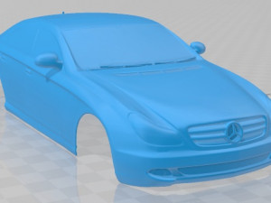 mercedes benz cls500 2005 printable body car 3D प्रिंट मॉडल