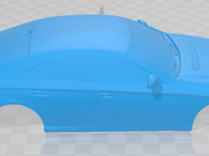 mercedes benz cls500 2005 printable body car 3D प्रिंट मॉडल