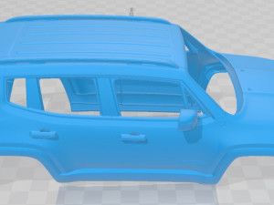 jeep renegade 2019 printable body car 3D Принт Модель