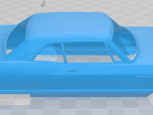buick electra 225 sport coupe 1966 printable body car 3D Print Model