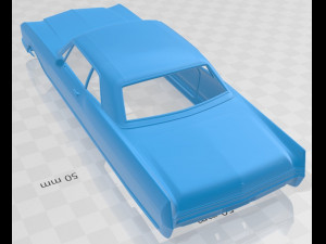 buick electra 225 sport coupe 1966 printable body car 3D Принт Модель