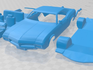 buick riviera 1969 printable car 3D Print Model