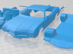 buick riviera 1969 printable car 3D Print Model