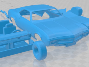 buick riviera 1969 printable car Model do druku 3D