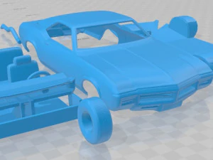 buick riviera 1969 printable car 3D Print Model