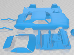 buick riviera 1969 printable car Model do druku 3D