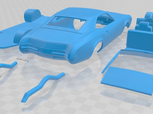 buick riviera 1969 printable car Model do druku 3D