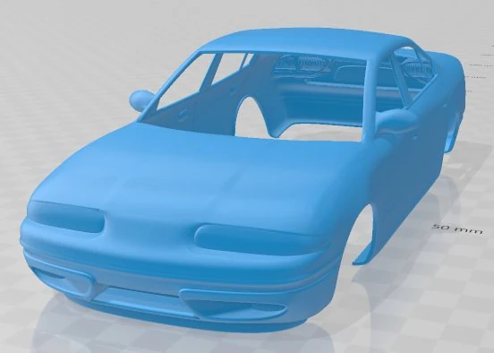 oldsmobile alero 1998 printable body car 3D Print Model .c4d .max .obj .3ds .fbx .stl .blend