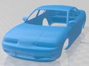oldsmobile alero 1998 printable body car 3Dプリントモデル