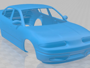oldsmobile alero 1998 printable body car Modelo de impresión 3D