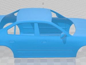 oldsmobile alero 1998 printable body car Modelo de impresión 3D